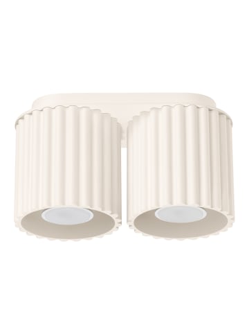 Nice Lamps Plafond ZORA 2 beige H 12 cm