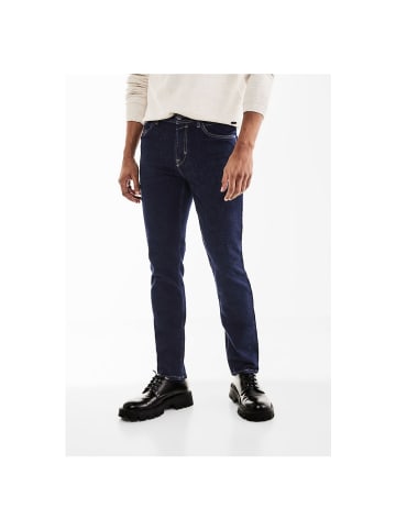 Street One Jeans in dark blue rinsed wash