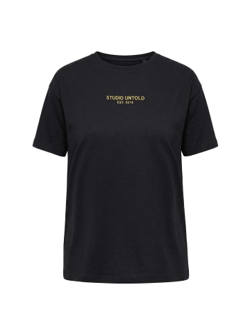 Studio Untold Shirt in schwarz