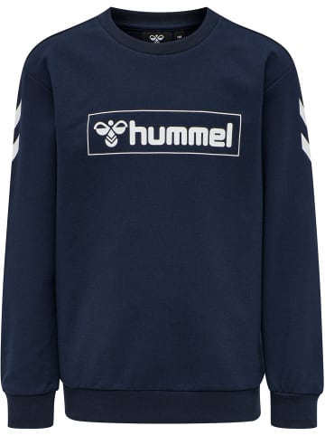 Hummel Hummel Sweatshirt Hmlbox Kinder Atmungsaktiv in BLACK IRIS