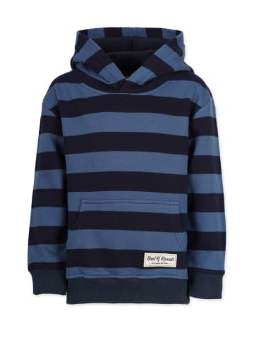 Band of Rascals Kapuzenpullover " Striped " in blau