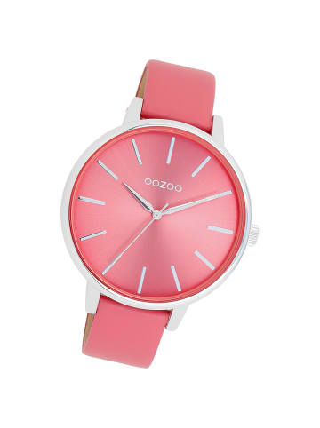 Oozoo Armbanduhr Oozoo Timepieces pink groß (ca. 42mm)