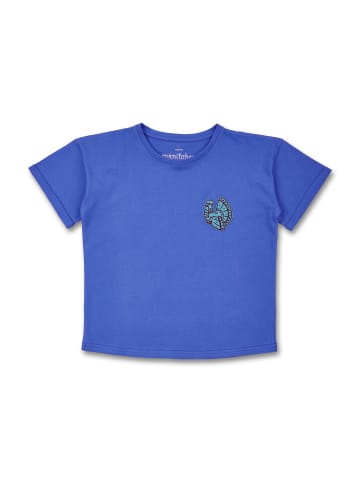 MANITOBER T-Shirt Animals in Blue