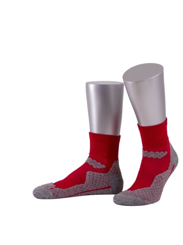 JD J. Dirks All Season-Coolmax-Trekking-Outdoor-Socken kurz OD39S in rot (21)