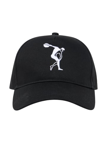Carlo Colucci Baseball Cap Donadello in Schwarz