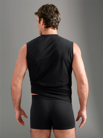 Schiesser Unterhemd in schwarz