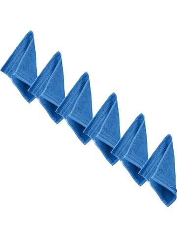 Erwin Müller Frottier Seiftuch 6er-Pack Heidelberg in royalblau