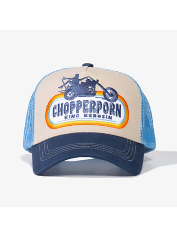 King Kerosin King Kerosin Trucker Cap Chopperporn in beige