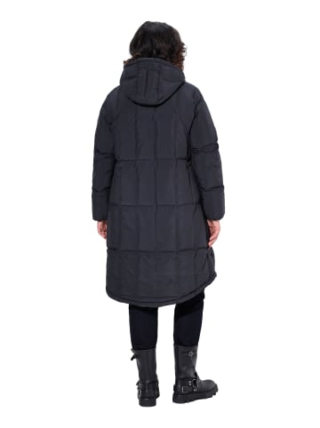 Ulla Popken Steppmantel in schwarz