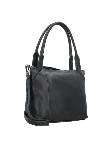 FREDs BRUDER Mia Schultertasche Leder 32 cm in black