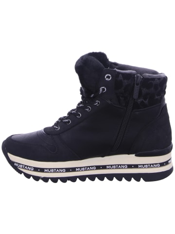 Mustang Schnürboot Warmfutter in schwarz