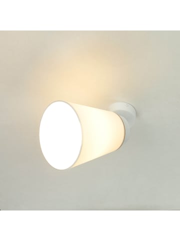 Licht-Erlebnisse Spot Strahler (H)26.5 cm in Weiß HolzWeiß Holz