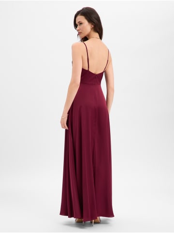 Marie Lund Abendkleid in bordeaux - 0001