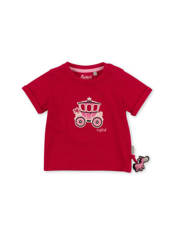 Sigikid T-Shirt Pink Horses in rot