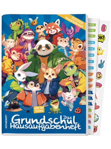 Häfft Papeterie/PBS - Das Grundschul-Hausaufgabenheft 25/26 A5 [Rasselbande] EM