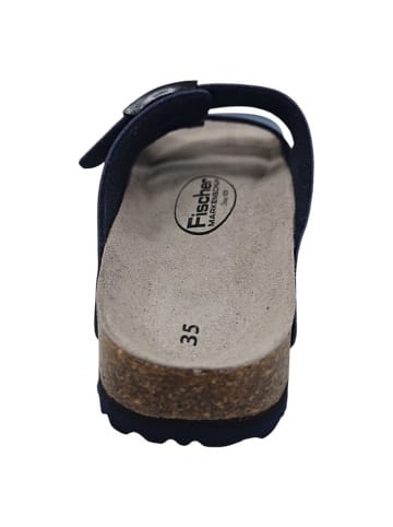 Fischer Markenschuh Pantolette  in Schwarz