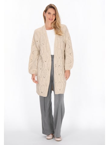 Albee Women Cardigan in Cream Melange