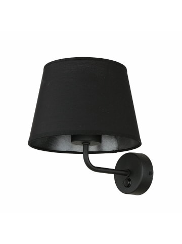 Licht-Erlebnisse Wandlampe (B)20 x (H)24 cm in Schwarz