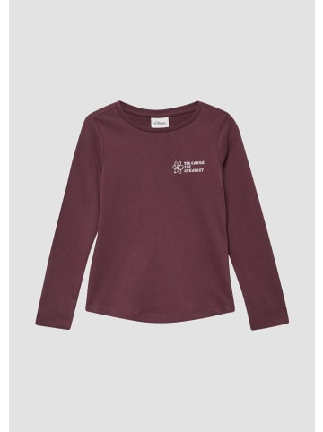 s.Oliver T-Shirt in 4927_burgund
