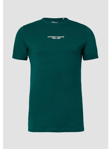 s.Oliver T-Shirt in 79D2_tannengrün