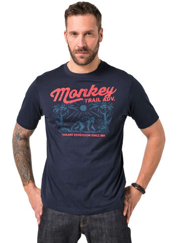 JP1880 Kurzarm T-Shirt in navy blau