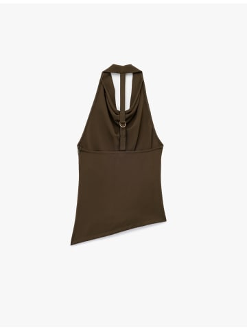 KOTON BLUSE SS in Khaki