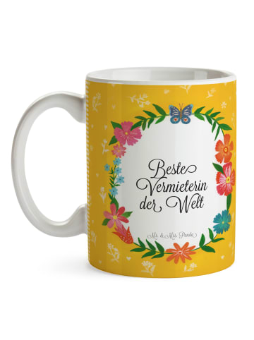 Mr. & Mrs. Panda Tasse Vermieterin mit Spruch in Keine Angabe