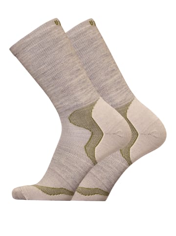 UphillSport Socken 'MALLA' 2er Pack in Light grey