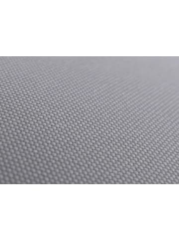 MCW 2er-Set Gartenstuhl Q38 Seilgeflecht, Gestell schwarz, Polster hellgrau