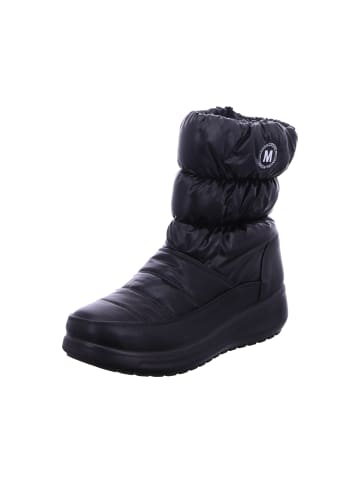 Scandi Keilstiefel in schwarz