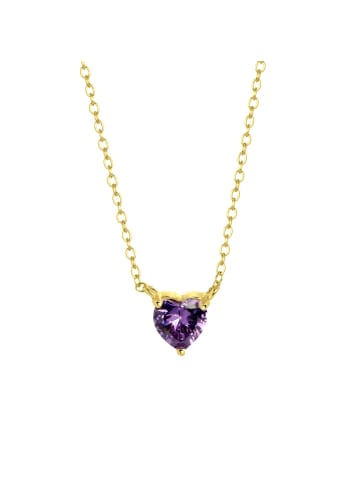 Lucardi 925 Silber Halsketten "Monat Juni"