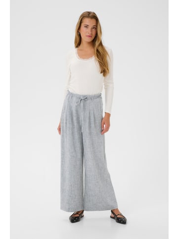 Kaffe Hose KAderbya Regular fit in Light grey Pinstripe