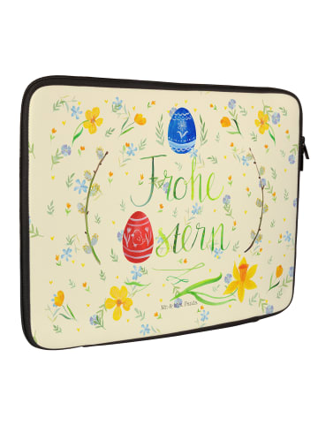 Mr. & Mrs. Panda Laptoptasche Ostern Frohe Ostern ohne Spruch in Blumig