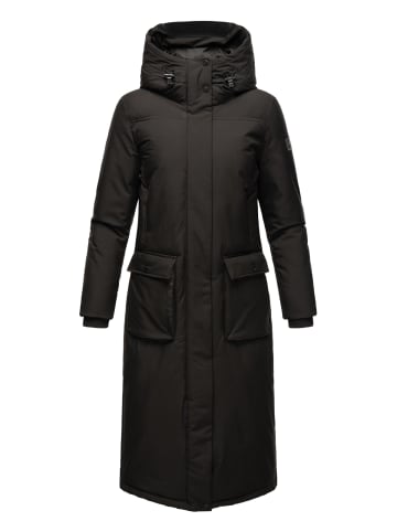Navahoo Wintermantel Wolkenfrost XIV in Black