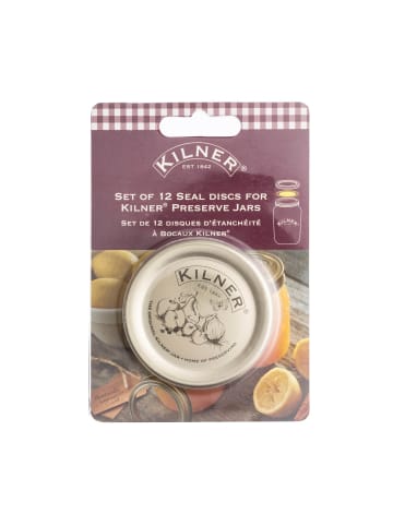 Kilner KILNER | Einkoch-Vakuumdichtung, metall, 12er-Set