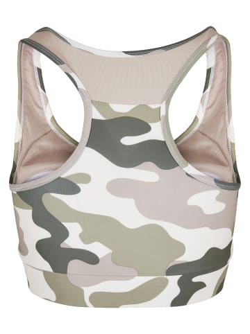 Urban Classics Urban Classics Damen Ladies Tech Mesh Bra in duskrose camo