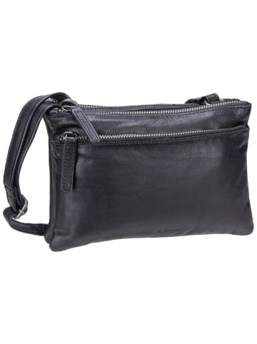Greenburry Umhängetasche Colombiana Rv 3 Zip Small in Black