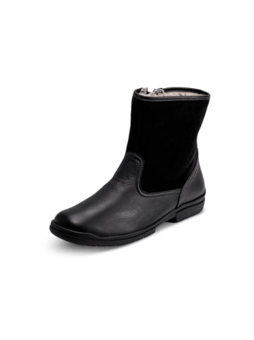 VITAFORM Softnappaleder Stiefeletten in schwarz