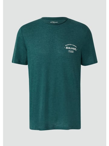 s.Oliver T-Shirt in 79D2_tannengrün
