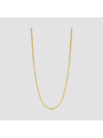 Adeliás Unisex Halskette – Ankerkette aus 333 Gold 45 cm in gold