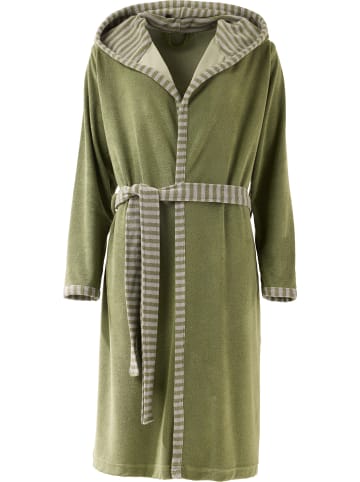 REDBEST Leichtfrottier Bademantel Tracy in oliv