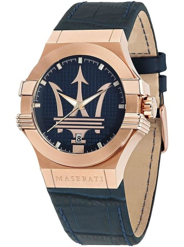 Maserati Uhr in Blau