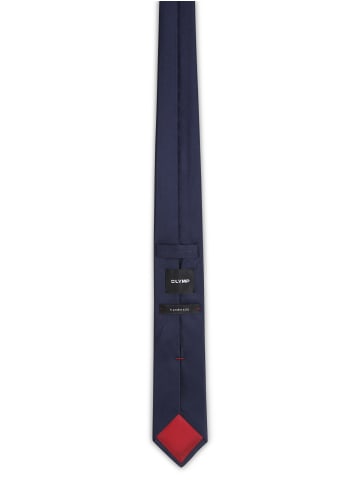 OLYMP LEVEL 5 Seidenkrawatte in marine - 0003