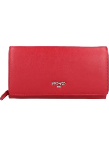 PICARD Bingo Geldbörse Leder 18 cm in rot