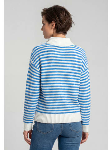 KIANNA Women Sweater in BLUE STRIPES