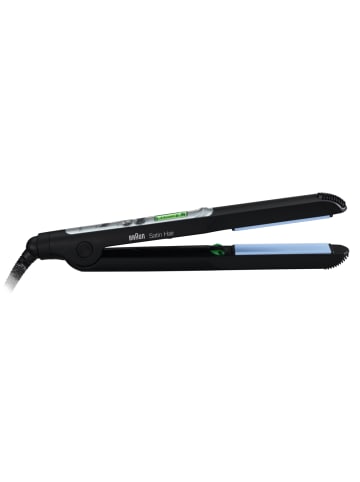 Braun Haarglätter "Satin Hair 7 Straightener ST710 (ES2)" in Schwarz