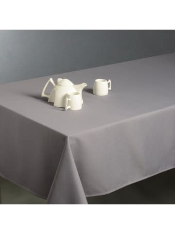 Atmosphera Créateur d'intérieur Tischdecke, fleckenabweisend in Grau, 300 x 150 cm