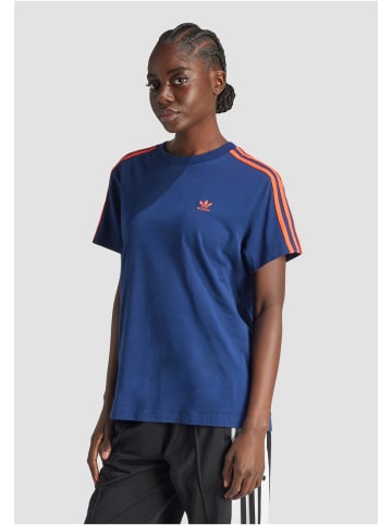 adidas adidas T-Shirts in dark blue/bright red