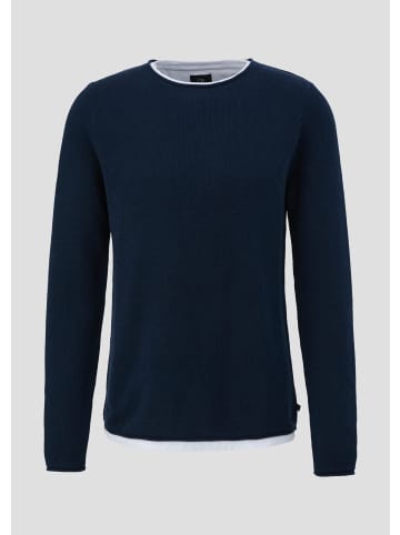 QS Strickpullover in 5884_tiefblau