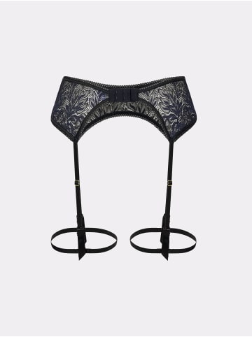 Erlich Textil  Strumpfhalter ICONIC LACE STRUMPFHALTER in schatten schwarz